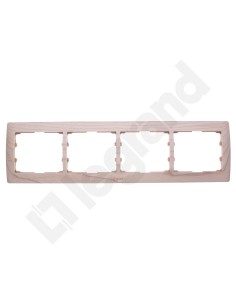 SISTENA LIFE Ramka poczwórna pozioma maple 771964