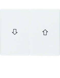 Arsys Klawisze z nadrukiem symbolu "strzałka", biały 14350169 Berker Hager