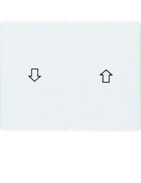 Arsys Klawisze z nadrukiem symbolu "strzałka", biały 14350169 Berker Hager