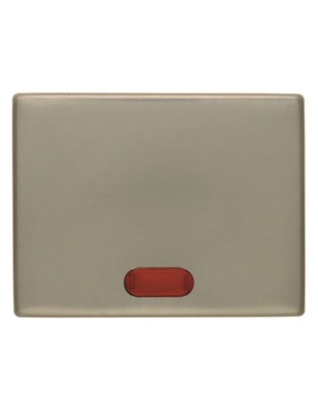 Arsys Klawisz z 5 dołączonymi soczewkami, jasny brąz, metal 14160001 Berker Hager