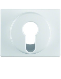 Arsys Płytka czołowa do łącznika na klucz, biały 15050079 Berker Hager