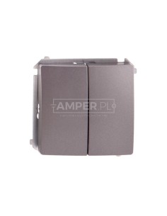 Simon Basic Łącznik świecznikowy stal inox BMW5.01/21