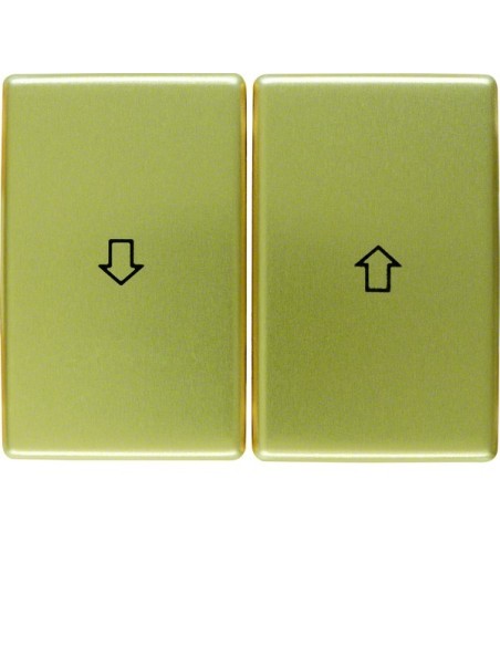 Arsys Klawisze z nadrukiem symbolu "strzałka", złoty 14340102 Berker Hager