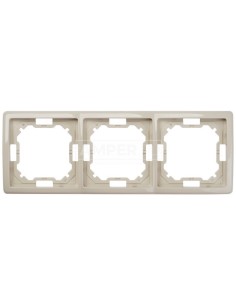 Simon Basic Standard Ramka potrójna uniwersalna beżowa BMR3/12