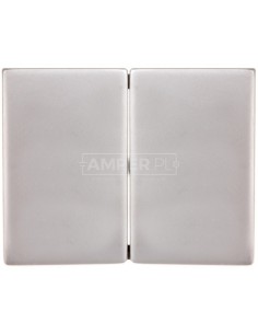 Berker K.1/K.5 Klawisz podwójny stal szlachetna nierdzewna 14357004