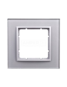 B.7 Ramka pojedyncza szklana aluminiowa 10116414