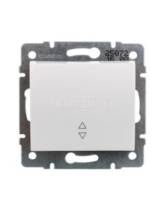 LOGI Łącznik schodowy śrubowy 10AX 250V biały 021050102 25072