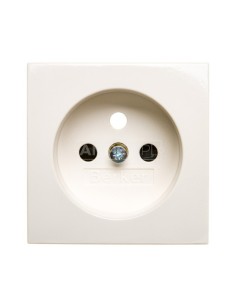 B.Kwadrat Płytka czołowa gniazda z/u z przesłonami kremowy 3965768992