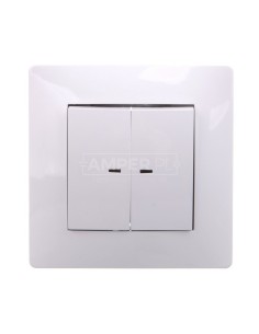 VOLANTE Łącznik świecznikowy z podświetleniem biały 2624-00