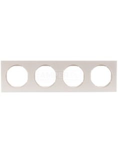 Berker R.3 Ramka poczwórna biała 10142289