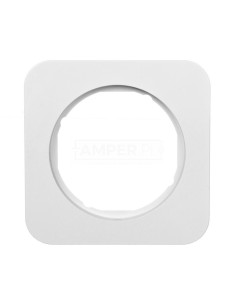 Berker R.1 Ramka pojedyncza pozioma/pionowa IP20 biała 10112189