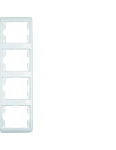 Arsys Ramka 4-krotna pionowa, biały  13430069 Berker Hager