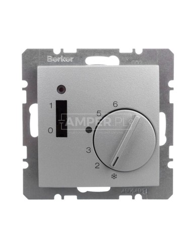 B.1/B.3/B.7 Glas Regulator temperatury z elementem centralnym i łącznikiem aluminium 20301404