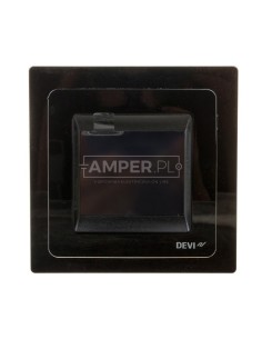 Termostat DEVIreg Touch 230V 16A 5-45°C IP21  czarny 140F1069
