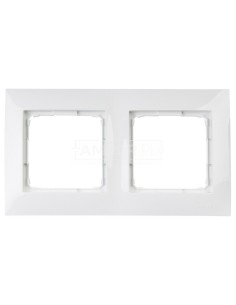 Simon 54 Premium Ramka podwójna biała DR2/11 2