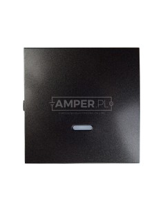 Simon 54 Klawisz pojedynczy do łącznika z podświetleniem antracyt DKW1L/48