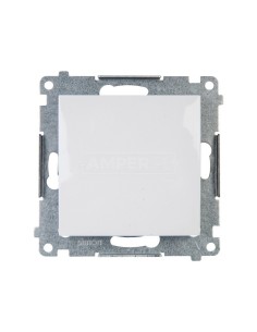 Simon 54 Przycisk pojedynczy biały DPR1.01/11