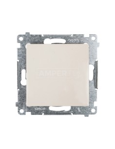 Simon 54 Przycisk pojedynczy kremowy DP1A.01/41 2