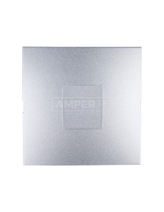 Simon 54 Zaślepka ramki srebrny mat DP/43