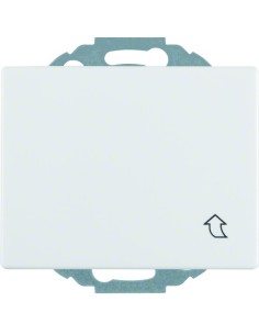 Arsys Gniazdo SCHUKO z pokrywą z podwyższoną ochroną styków, biały 47470069 Berker Hager
