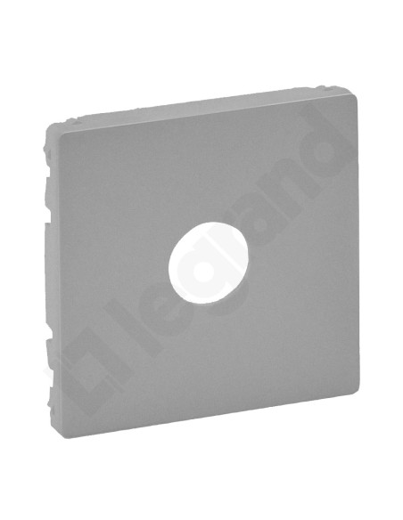 VALENA LIFE Plakietka gniazda antenowego aluminium 754762