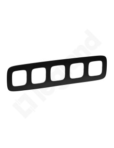 VALENA ALLURE Ramka pięciokrotna czarny mat 754405