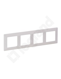 VALENA LIFE Ramka poczwórna biała 754004