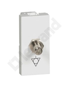 MOSAIC Gniazdo ekwipotencjalne antybakteryjne białe 078700