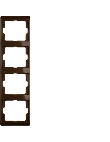 Arsys Ramka 4-krotna pionowa, brązowy  13430001 Berker Hager