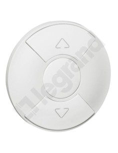 CELIANE Plakietka pojedyn. biały tworzywo 068151