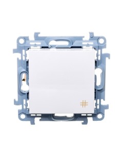 Simon 10 Łącznik krzyżowy 10AX IP20 biały CW7.01/11