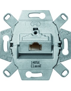one.platform Mechanizm gniazda komputerowego UAE 1-kr (RJ45), ekranowane, kat.6, klasa E 455401 Berker Hager