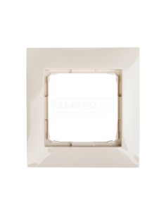 Simon 54 Premium Ramka pojedyncza kremowa DR1/41 2