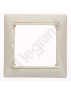 VALENA Ramka pojedyncza kremowa 774351