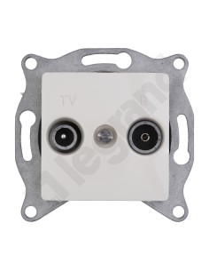 CARIVA Gniazdo antenowe TV/RD kremowe 773734