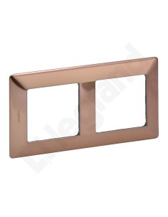 VALENA LIFE Ramka podwójna miedziana 754162