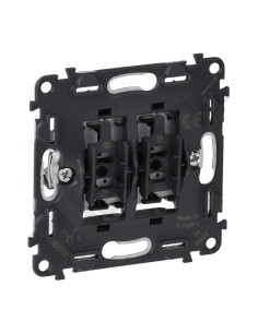 VALENA ALLURE Łącznik świecznikowy zaciski śrubowe 10AX 250V 752005