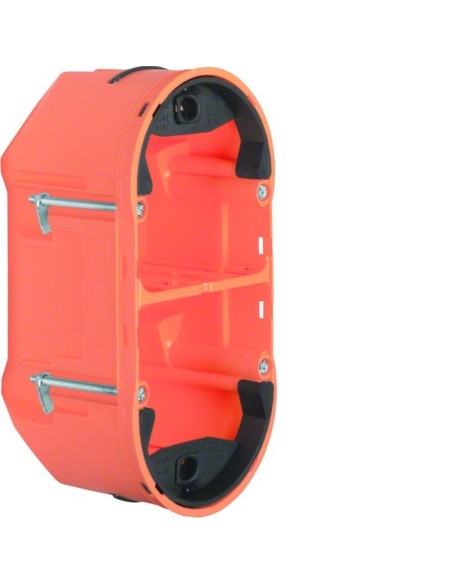 TS Sensor Puszka 2-krotna głęboka, pomarańczowy, mat 1870 Berker Hager