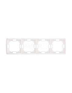 Simon Basic Moduł ramka 4-krotna biała Kontakt Simon BMR4/11 2