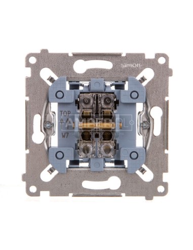 Simon 54 Łącznik krzyżowy mechanizm 10AX 250V SW7M