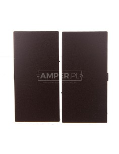 Simon 54 Klawisze do mechanizmów: SW5M SP2M brąz mat DKW5/46