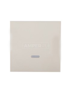 Simon 54 Klawisz pojedynczy do łącznika z podświetleniem kremowy DKW1L/41