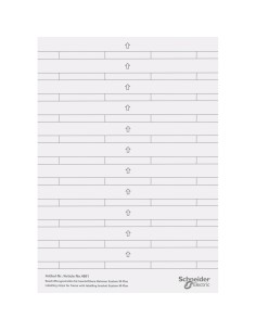 Etykiety do ramek M-Plan z polami opisowymi, biel polarna/srebrny, M-Plan MTN486100