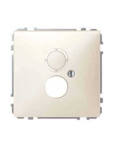 Ramka przen. z płyt. centr.do mechan. norma DIN 41524, biały, Artec/Antique MTN297744