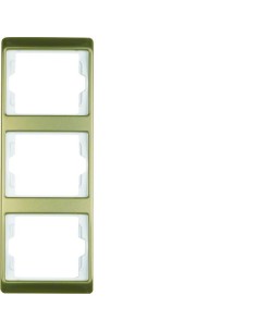 Arsys Ramka 3-krotna pionowa, złoty  13340002 Berker Hager