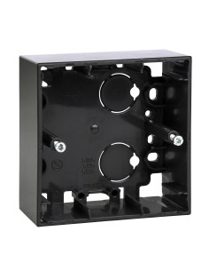 Merten M-Plan Puszka natynkowa pojedyncza antracyt MTN510514