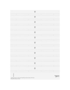 Etykiety do ramek M-SMART z polem opisowym, biel polarna MTN484100