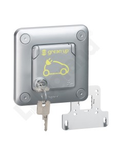 SOLIROC Gniazdo 2P+Z green'up z klapką zamykana na klucz IP55/k10 077898