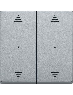 Klawisze do przycisku podwójn. z ozn. góra/dół, alu, Sys M MTN625860