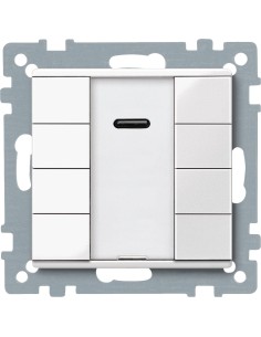 Przycisk poczwórny plus z odbiornikiem IR, B.P, P, Sys M MTN617519